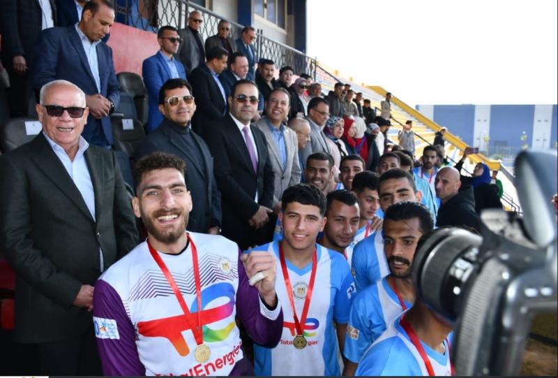وزير الرياضة يشهد نهائي دوري مراكز الشباب توتال انرجيز بمحافظة بورسعيد (صور)