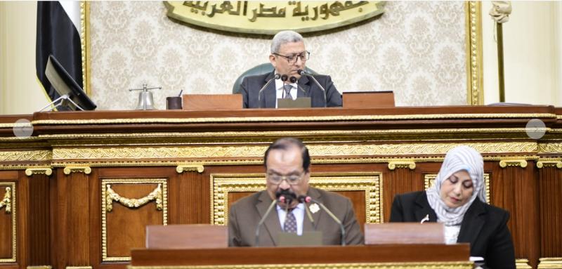 المستشار أحمد سعد يحيل قانون المالية العامة إلى لجنة مشتركة بمجلس النواب لدراسته