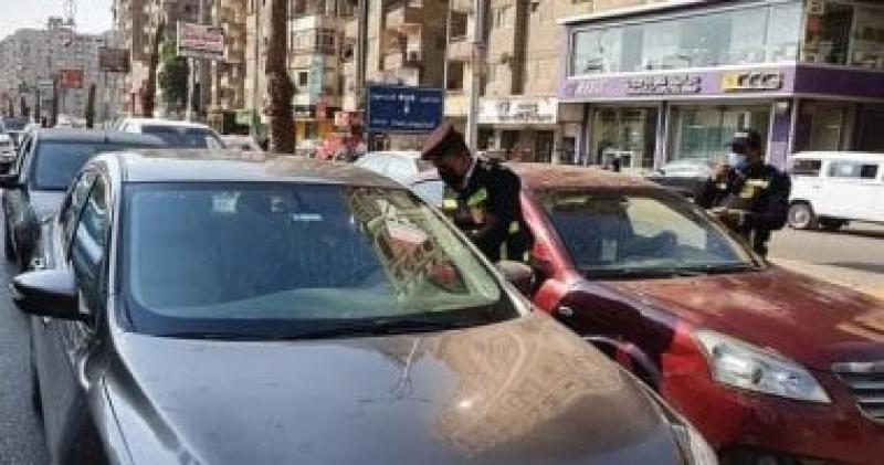 انتشار حملات المرور لرصد المخالفات بمحاور القاهرة والجيزة