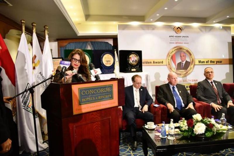 وزيرة الهجرة تُشارك في حفل حصول مدينة شرم الشيخ على جائزة أفضل مقصد سياحي آمن على مستوى العالم