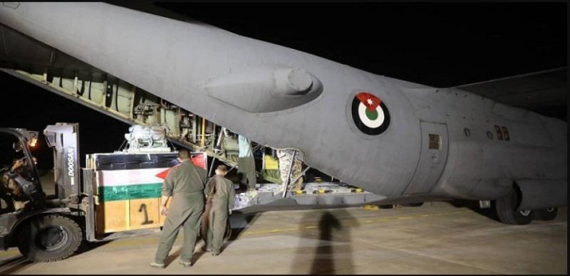الجيش الأردني ينفذ إنزلات جوية لمساعدات إغاثية بمشاركة أمريكية شمال غزة