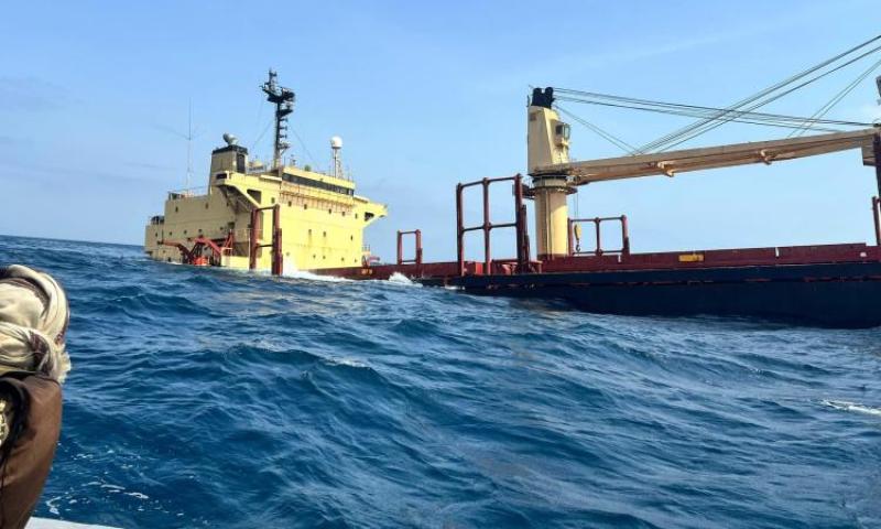 «سينتكوم»: غرق سفينة «إم في روبيمار» يمثل خطرا بيئيا على البحر الأحمر