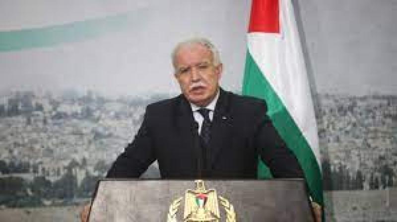 وزير الخارجية الفلسطيني، رياض المالكي