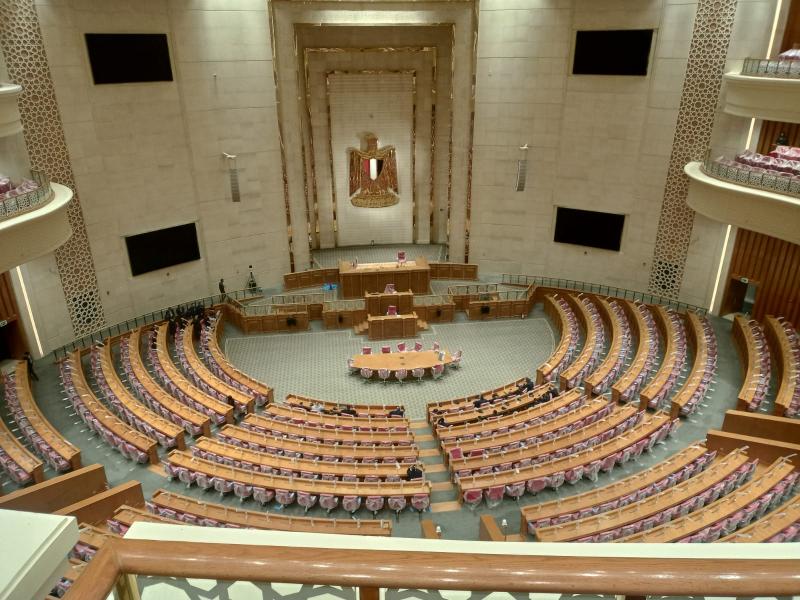 الرئيس السيسي يؤدى اليمين الدستوريه بمبنى البرلمان بالعاصمة الادارية