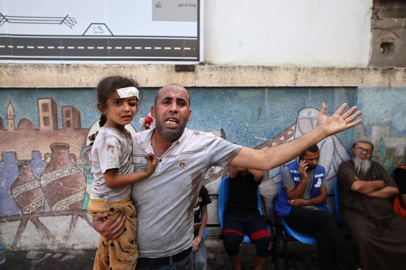 الأزمة الإنسانية في قطاع غزة
