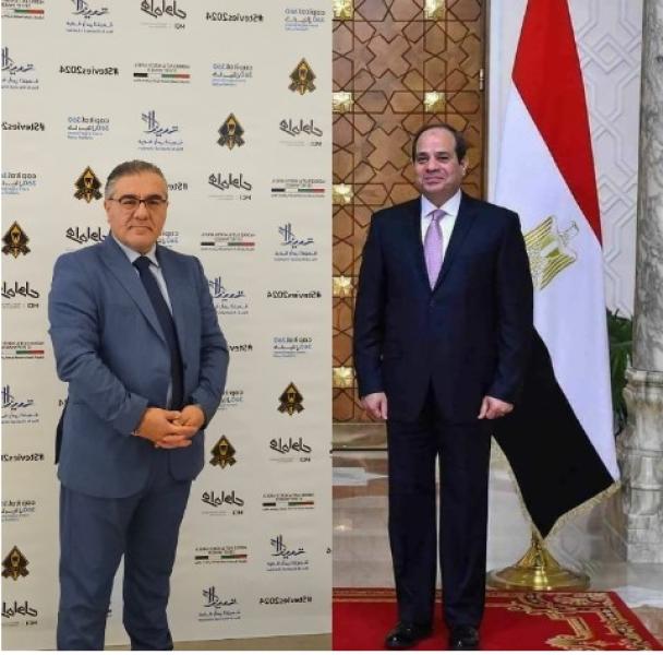 إياد الحافظ يهنئ الرئيس السيسي والشعب المصري  بحلول شهر رمضان الكريم