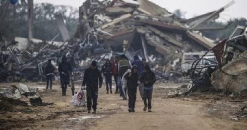 استشهاد 8 فلسطينيين فى قصف إسرائيلى على منازل شرق مدينة غزة