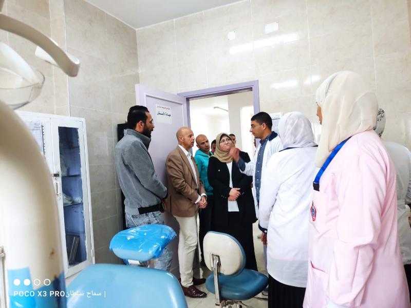 صحة الشرقية:مسعود يتفقد الخدمات الطبية بالمركز الطبي بالحسينية