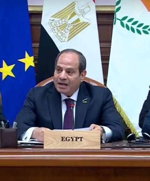 نص كلمة الرئيس السيسي خلال القمة المصرية - الأوروبية