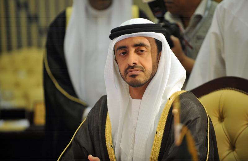 وزير خارجية الإمارات يبحث مع مسئولة أممية الأوضاع الإنسانية في غزة
