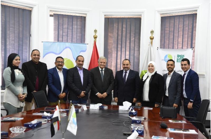 القابضة للمياه توقع بروتوكول تعاون مع مصر الخير لتوصيل المياه لقرى مركز الحسينية بالشرقية (صور)