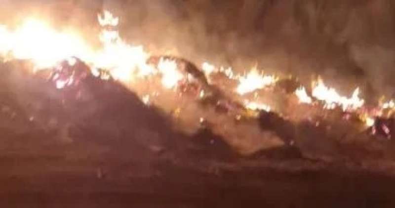 السيطرة على حريق مخلفات زراعية بقرية الدواويس فى القصاصين بالإسماعيلية