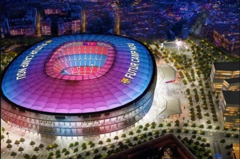برشلونة يعلن تفاصيل ملعب كامب نو الجديد
