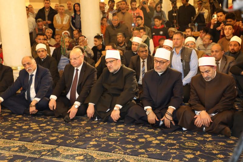 محافظ القاهرة يشهد الاحتفال بذكرى فتح مكة الذى اقامتة وزارة الاوقاف