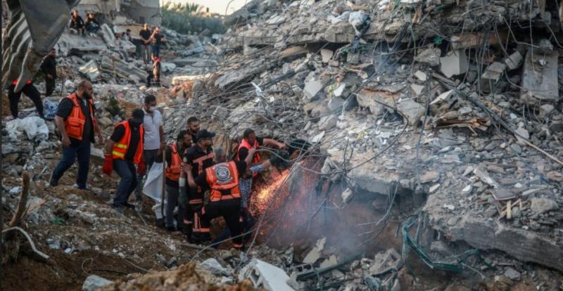 الإغاثة الطبية في غزة: الاحتلال الإسرائيلي يستمر بارتكاب المجازر لإبادة شعب فلسطين