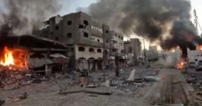 7 شهداء جراء قصف إسرائيلى استهدف بنى سهيلا شرق خان يونس جنوب غزة