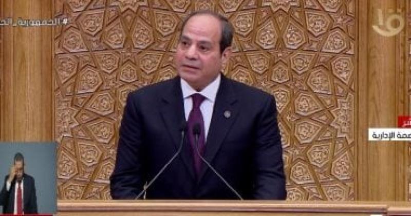 الرئيس السيسي للمصريين: خالص التقدير على تجديد الثقة لتحمل مسئولية قيادة الوطن