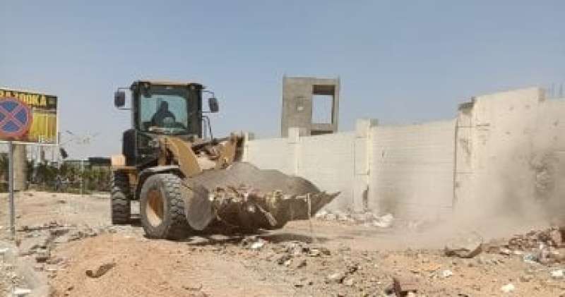 محافظة الجيزة ترفع 1200 حالة إشغال وتزيل حالات بناء مخالف بحدائق الأهرام