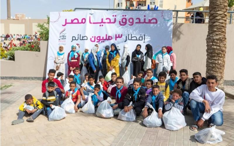 صندوق تحيا مصر يحتفل مع 2800 طفل في يوم اليتيم بالمدينة الشبابية في الأسمرات (صور)