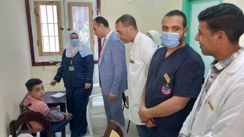 وكيل وزارة الصحة يتفقد العمل بمستشفى الأطفال التخصصي بأبوحمص