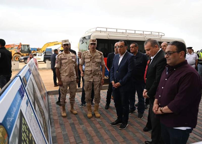 رئيس الوزراء يتفقد مشروع تطوير عواصم المحافظات والمدن الكبرى بمدينة رأس البر