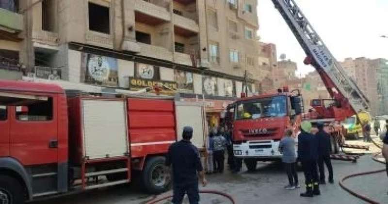 إخماد حريق داخل شقة سكنية فى الهرم دون إصابات