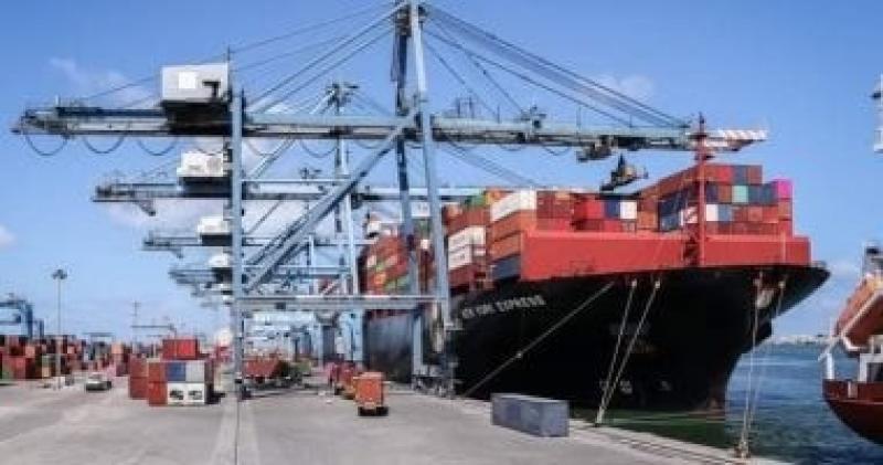 تداول بضائع وحاويات 38 سفينة في ميناء دمياط