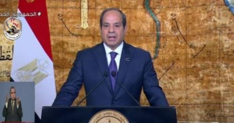 الرئيس السيسى: قصة كفاح المصريين من أجل سيناء ملحمة بطولة وفداء