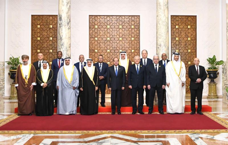الموقع الرئاسي ينشر فيديو استقبال الرئيس السيسي رؤساء المجالس والبرلمانات العربية