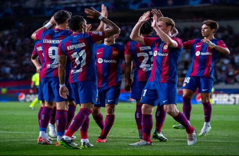 برشلونة يهزم فالنسيا برباعية ويرتقى لوصافة الدوري الإسباني
