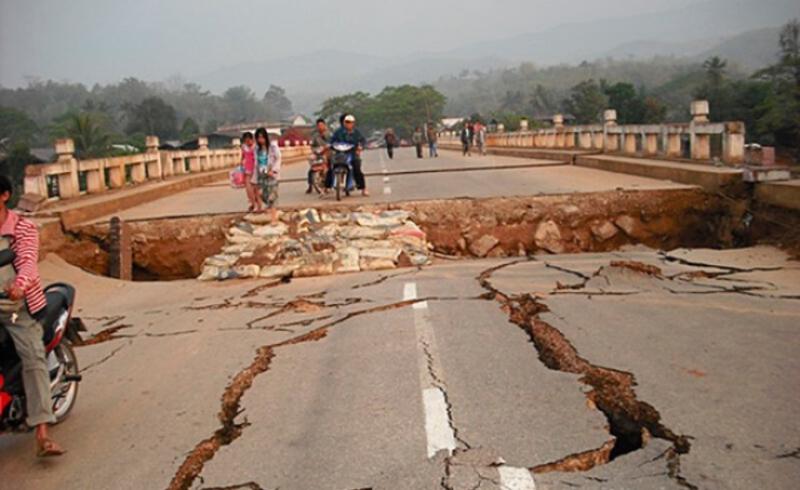 الزلازل في ميانمار
