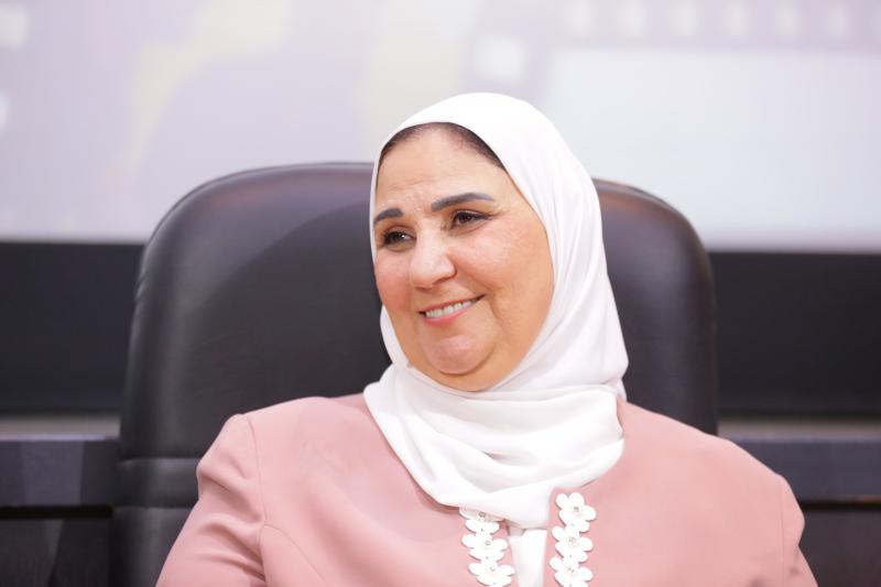 نيفين القباج ،وزيرة التضامن 