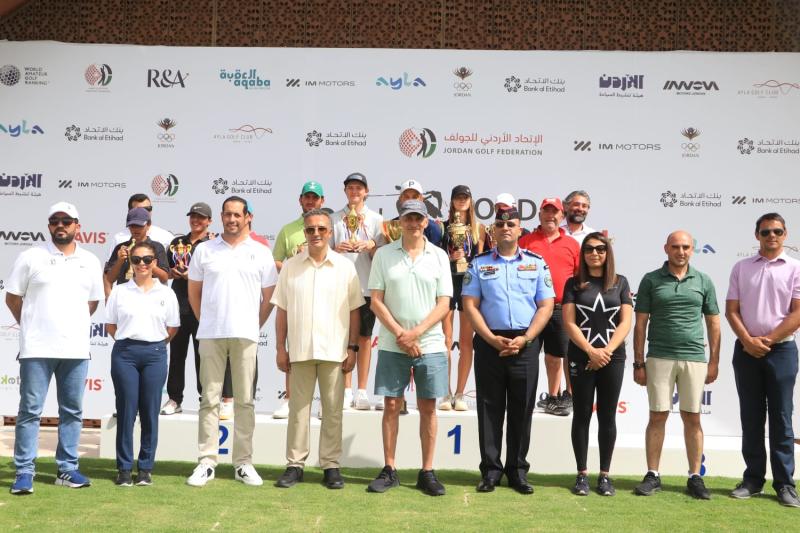التونسي الياس برهومي يفوز  بلقب بطولة الأردن المفتوحة للجولف