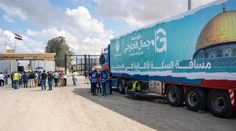 مصدر رفيع المستوى: مصر رفضت التنسيق مع إسرائيل في دخول المساعدات من معبر رفح بسبب التصعيد الإسرائيلي
