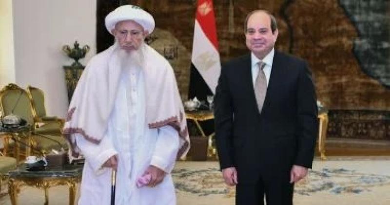 سلطان البهرة: أشكر مصر رئيسا وحكومة وشعبا على منحى فرصة تطوير مسجد السيدة زينب