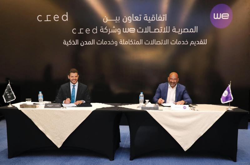 المصرية للاتصالات ”وي” توقع بروتوكول تعاون مع شركة ”Cred” لتوفير خدمات الاتصالات المتكاملة