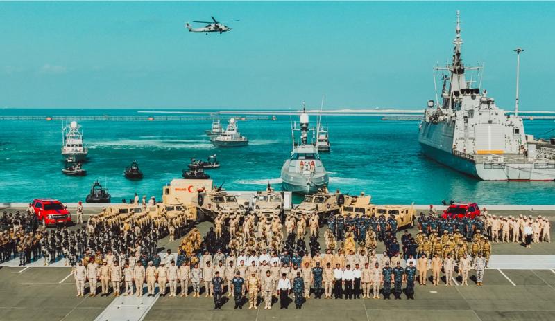 ختام فعاليات التدريب البحرى المشترك ( الموج الأحمر - 7 ) بالمملكة العربية السعودية (صور)
