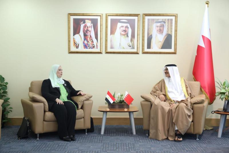 وزيرة التضامن تبحث مع نظيرها البحريني ريادة الأعمال الاجتماعية وتبادل المنتجات التراثية وتمكين ذوي الإعاقة
