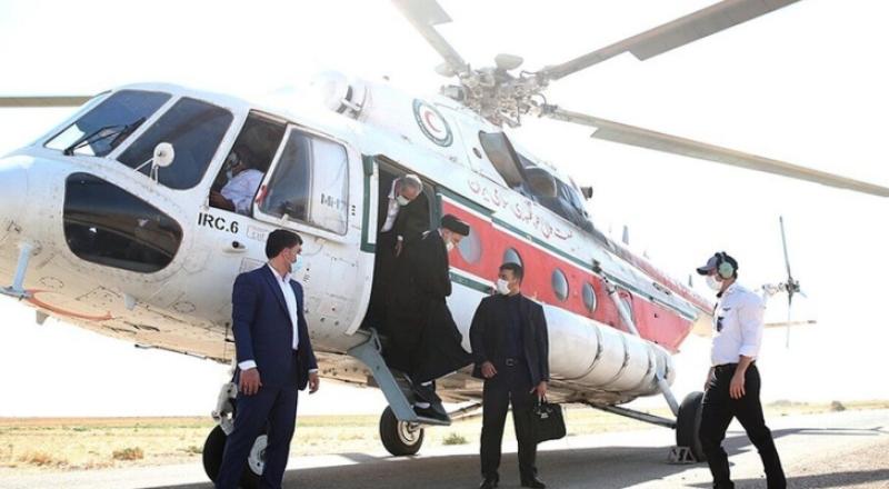 المروحية التي تقل الرئيس الإيراني - صورة أرشيفية