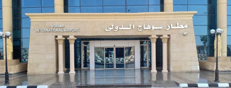 مطار سوهاج الدولي يستعد لإستقبال عودة المصريين العاملين بالخارج من أبناء الصعيد