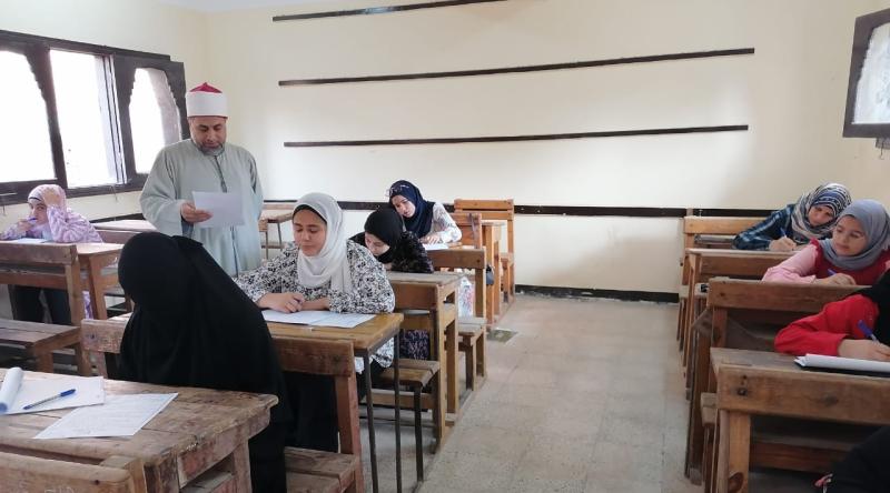 ازهر الشرقية :الجنيدي يتابع انتظام امتحانات شهادات القراءات