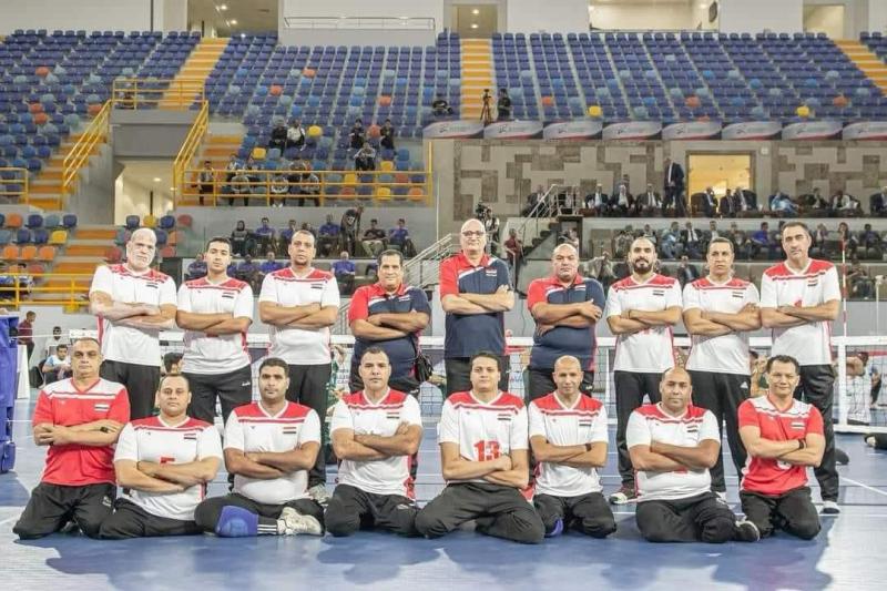 مصر في المجموعة الأولى بمنافسات الطائرة جلوس ببارالمبياد باريس