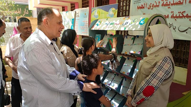 يوم ترفيهي وألعاب تفاعلية بمكتبة مصر العامة للرواد الصغار برعاية محافظ أسيوط