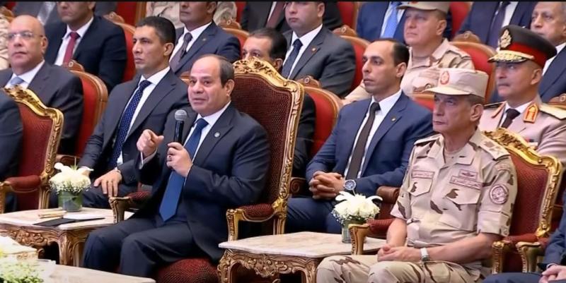 الرئيس السيسي: مصر زادت 25 مليون نسمة منذ 2011.. هل الإنتاج الزراعى زاد؟