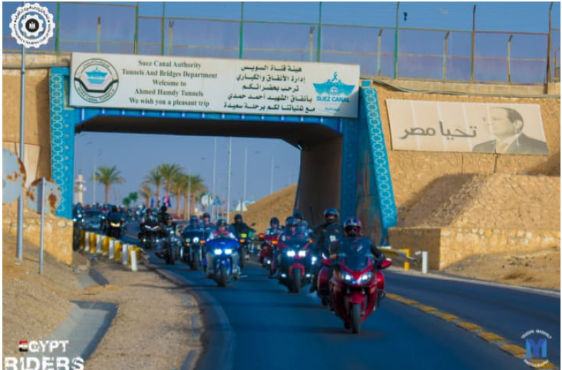 تنظيم مسيرة ”سيناء أمان” ترويجاً للسياحة وتعزيزاً للرياضات الموتورية