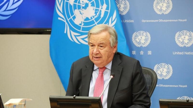 الأمين العام للأمم المتحدة أنطونيو جوتيريش