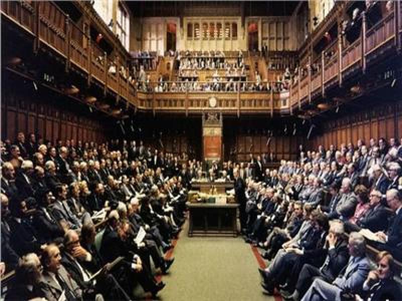 حل البرلمان البريطاني رسميا اليوم .