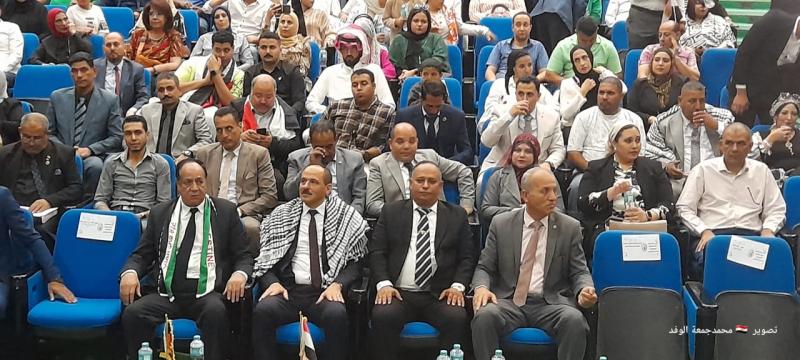 حزب حماة وطن بالإسماعيلية ينظم أكبر مؤتمر لدعم القضية الفلسطينية