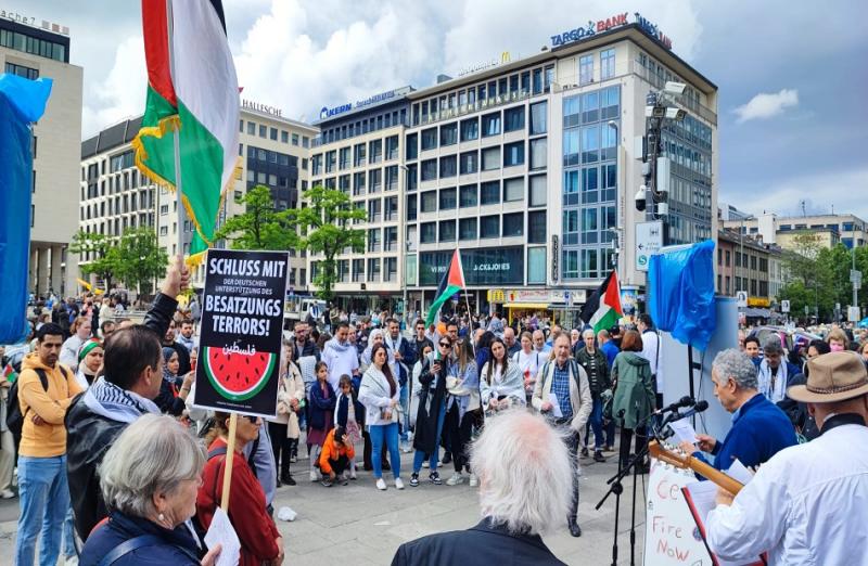 تظاهرات عالمية تنديدا بالعدوان على قطاع غزة