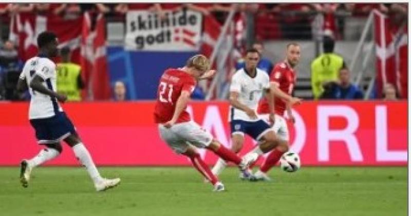 ملخص وأهداف مباراة الدنمارك ضد إنجلترا فى يورو 2024
